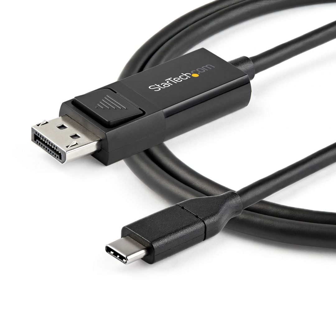 Startech USB-C to DisplayPort 1.2 4K 60Hz cable 2m Black