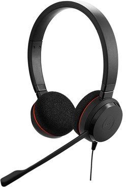 Jabra Evolve 20SE UC Stereo Headset Black