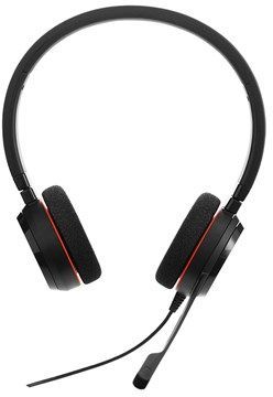 Jabra Evolve 20SE UC Stereo Headset Black