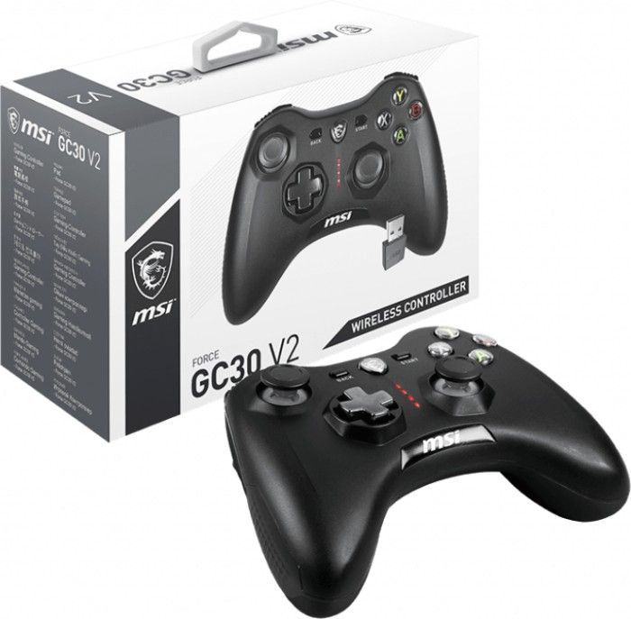 Msi Force GC30 V2 Wired/Wireless Gamepad Black