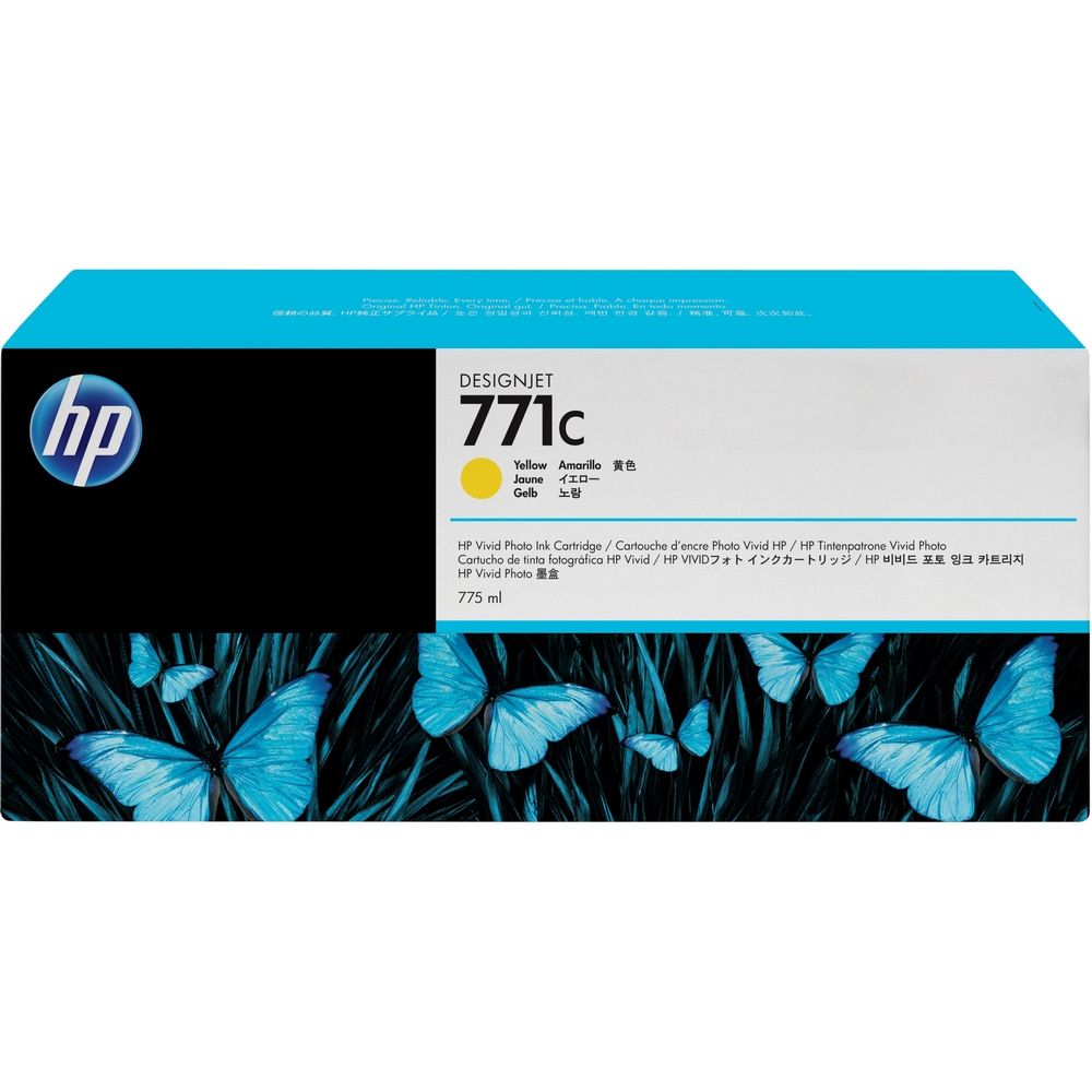 HP B6Y10A (711C) Yellow tintapatron