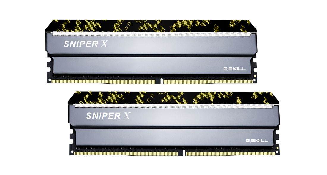 G.SKILL 32GB DDR4 3600MHz Kit(2x16GB) Sniper X Digital Camo