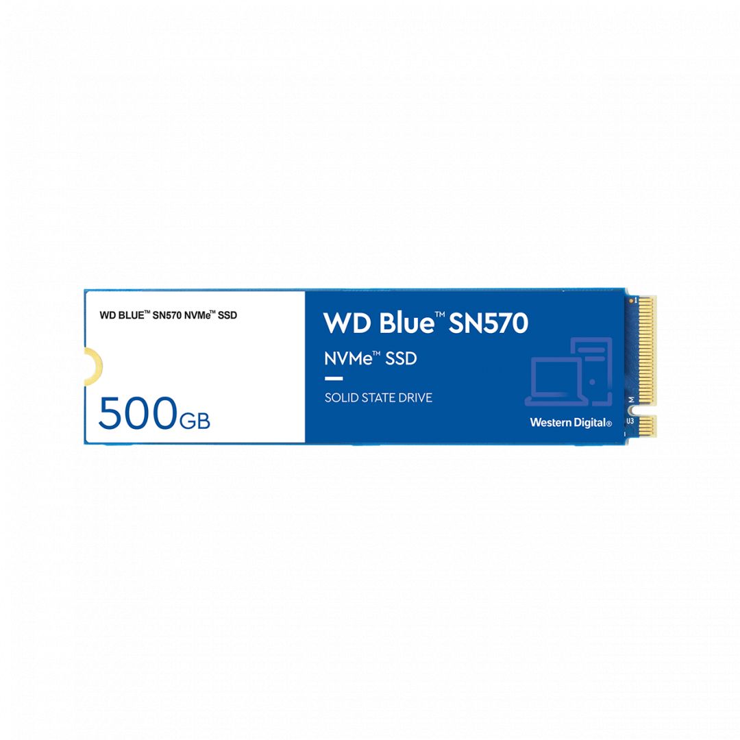 Western Digital 500GB M.2 2280 NVMe SN750 Blue