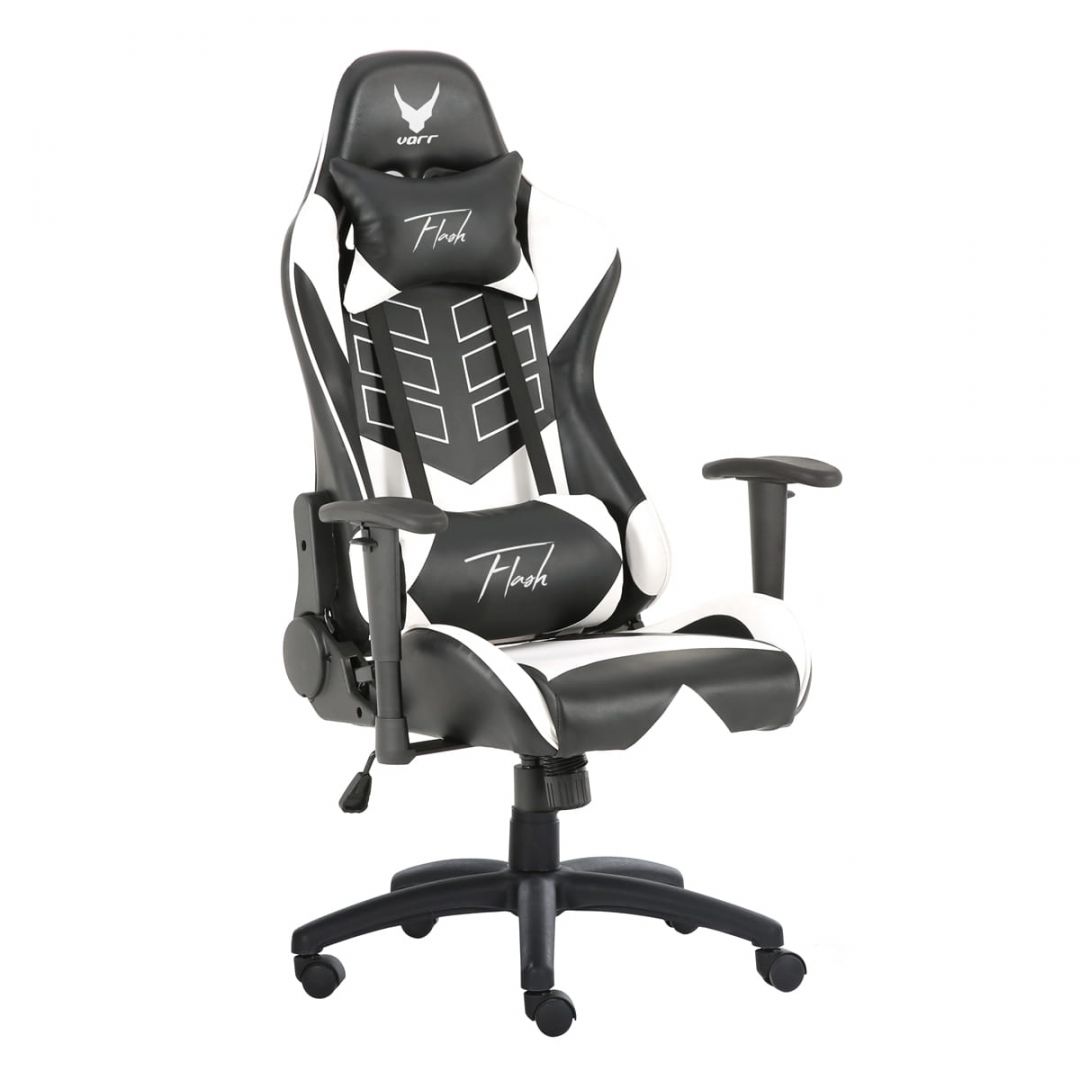 Omega Varr Gaming Chair Flash Black/White/RGB