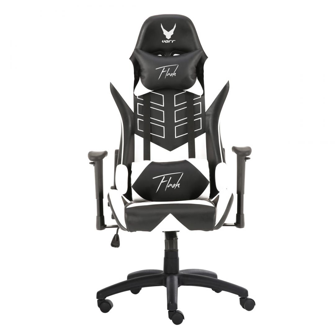 Omega Varr Gaming Chair Flash Black/White/RGB