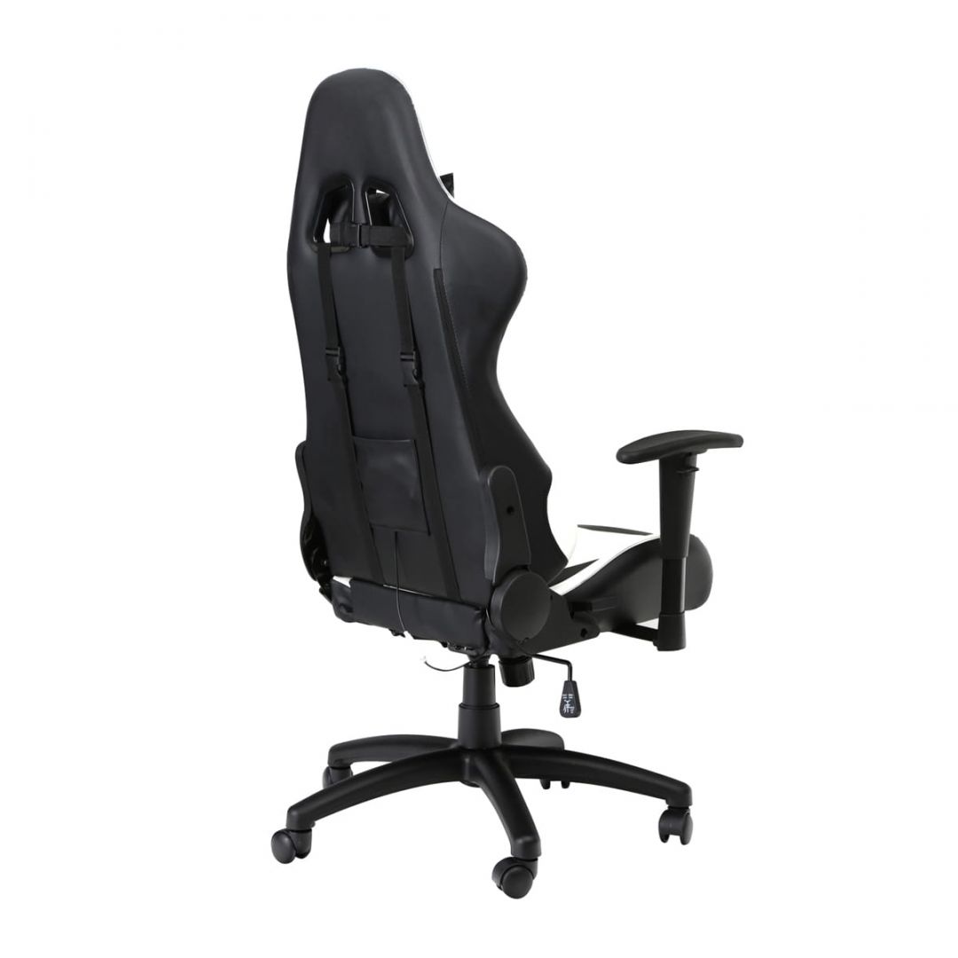 Omega Varr Gaming Chair Flash Black/White/RGB