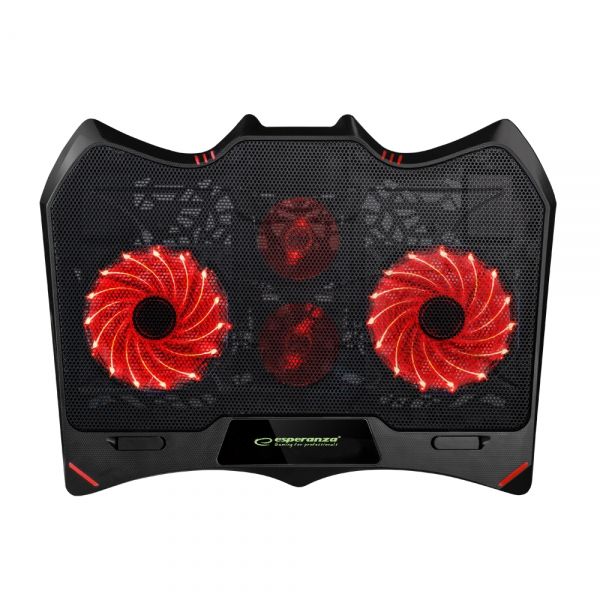 Esperanza Buran Gamer Notebook hűtőpad Black