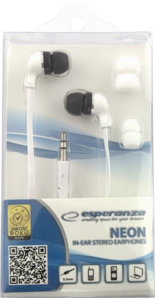 Esperanza EH147W Neon headset White