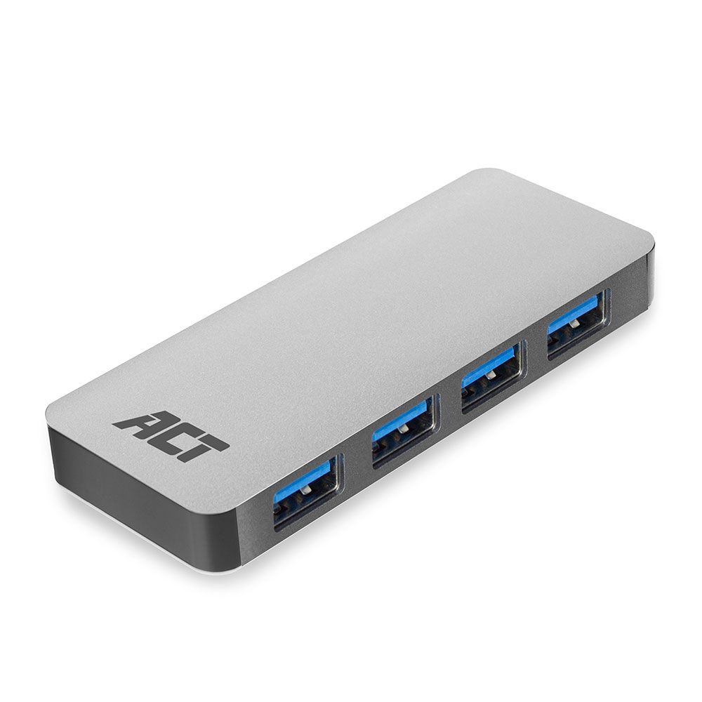 ACT AC6120 USB Hub 3.2 4 Ports Grey