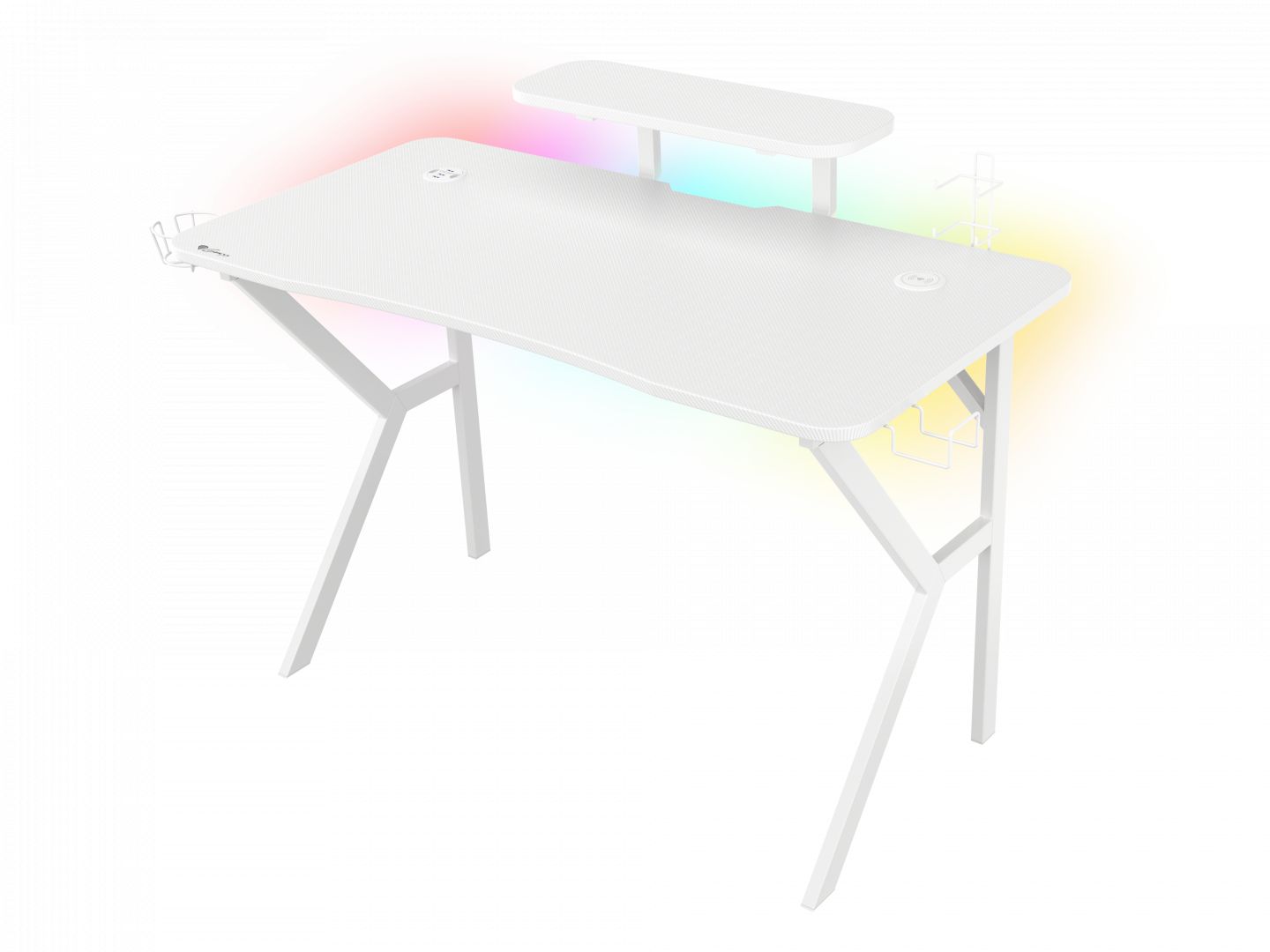 Genesis Holm 320 Gaming Desk White