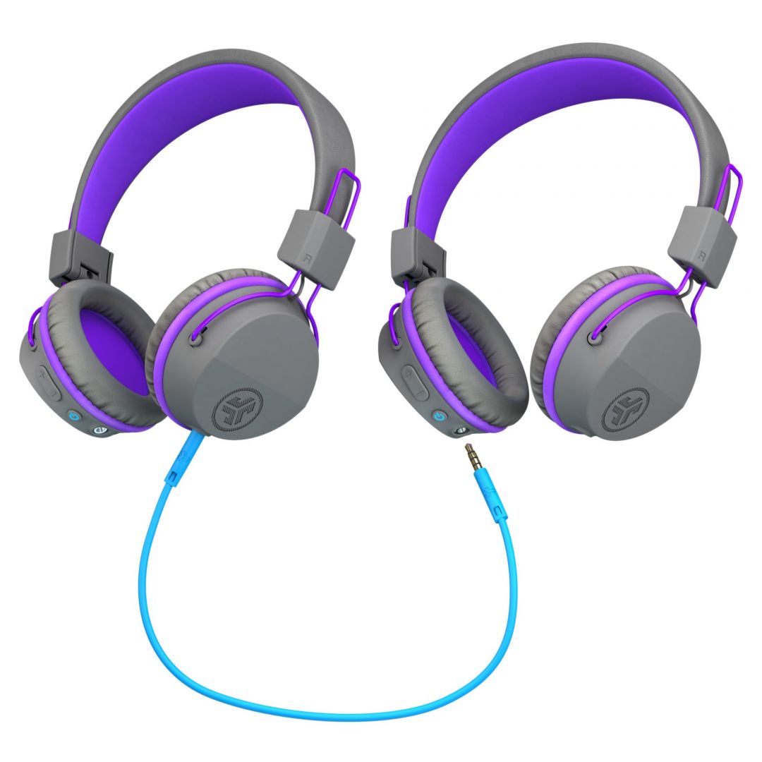 JLab Jbuddies Studio Kids Wireless (2020) Headset Graphite/Purple