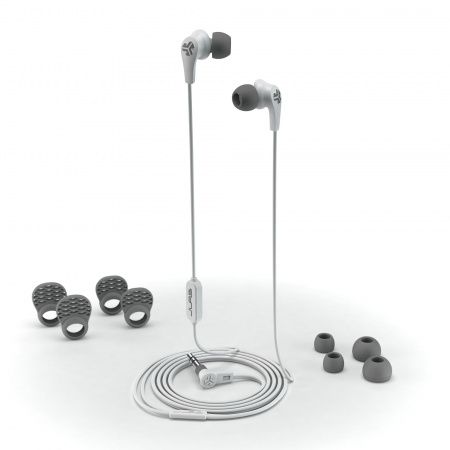 JLab JBuds Pro Signature Earbuds Headset White/Grey