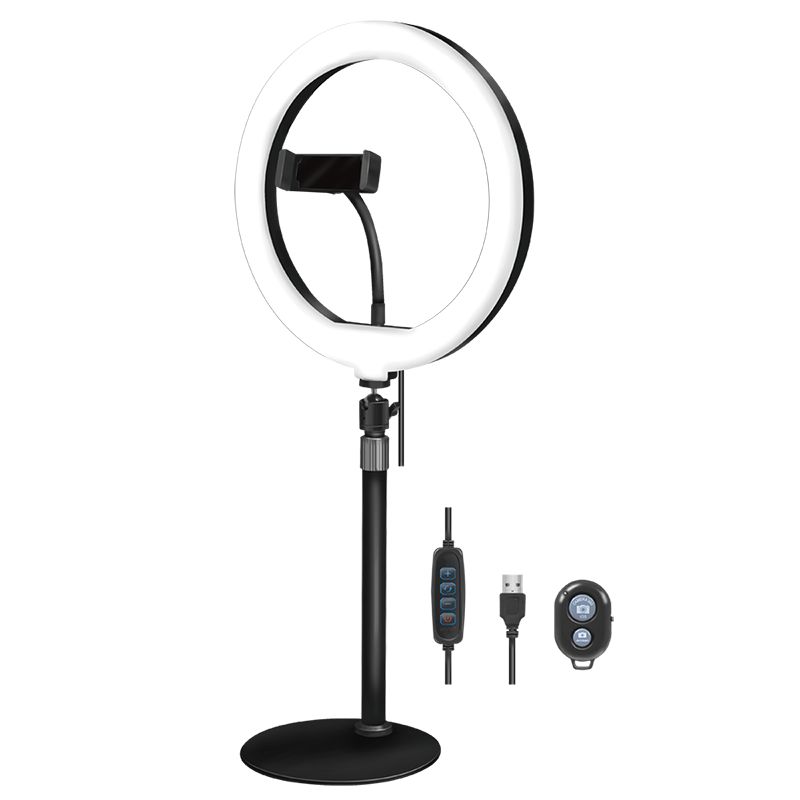 Logilink 25cm LED Ring Light with Lighting Controls and  Remote Control