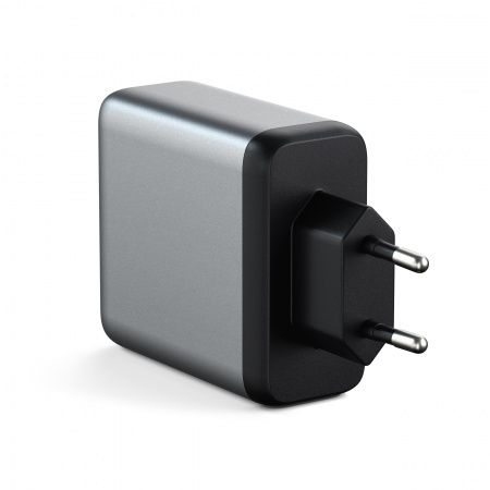 Satechi 100W USB-C PD Wall Charger Space Gray