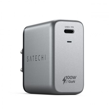 Satechi 100W USB-C PD Wall Charger Space Gray