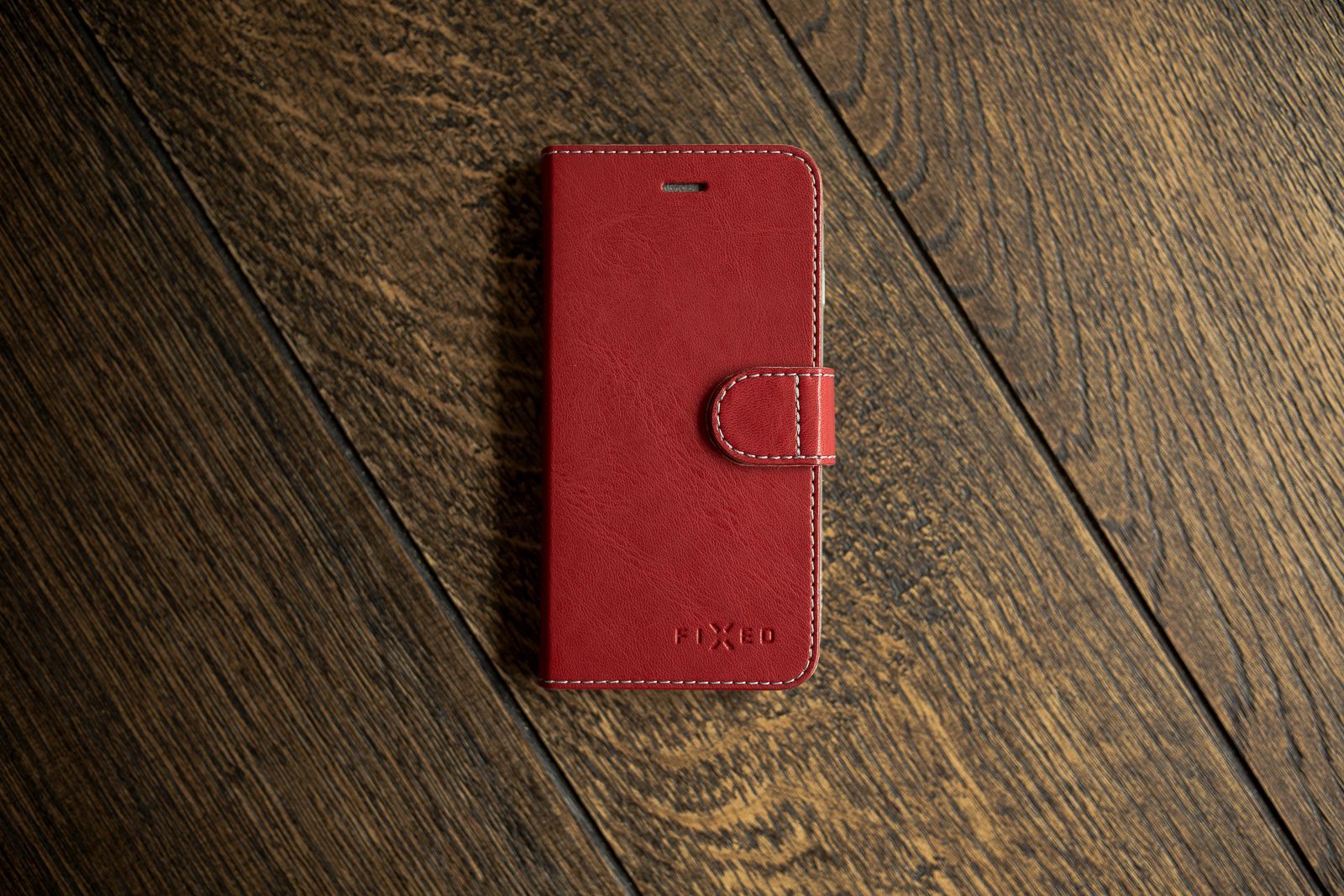 FIXED Wallet book case FIT for Samsung Galaxy A40, red