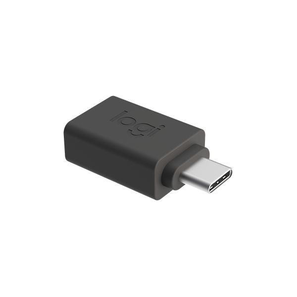 Logitech Logi USB-C to A Adaptor Black