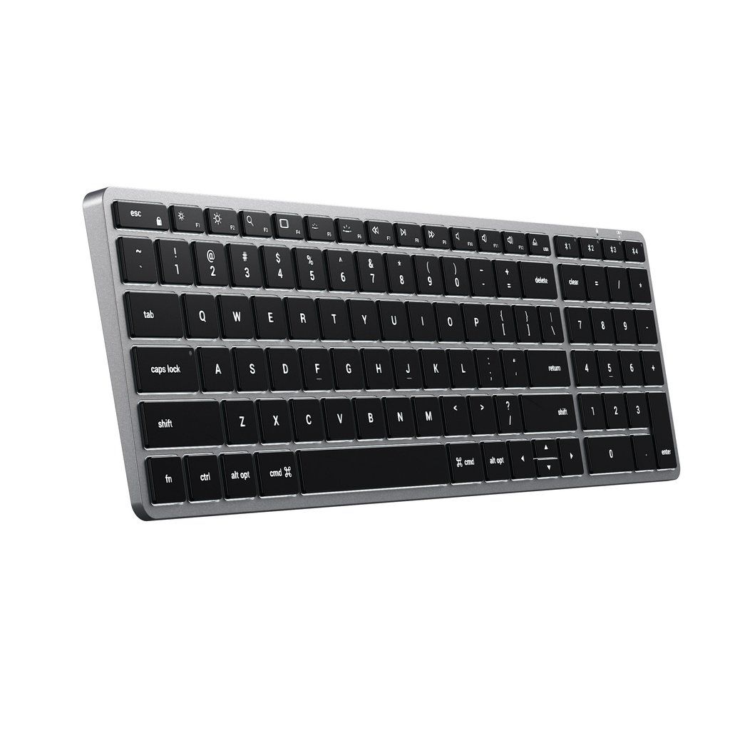 Satechi Slim X2 Bluetooth Backlit Keyboard Space Grey US