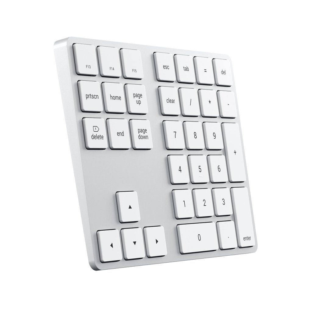 Satechi Aluminum Bluetooth Extended Keypad Silver