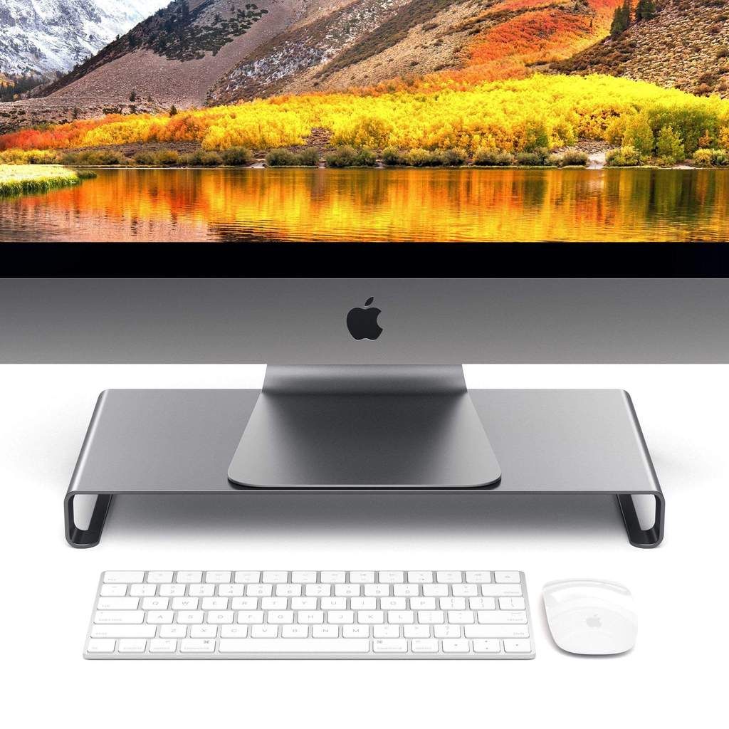 Satechi Aluminum Monitor Stand Space Gray