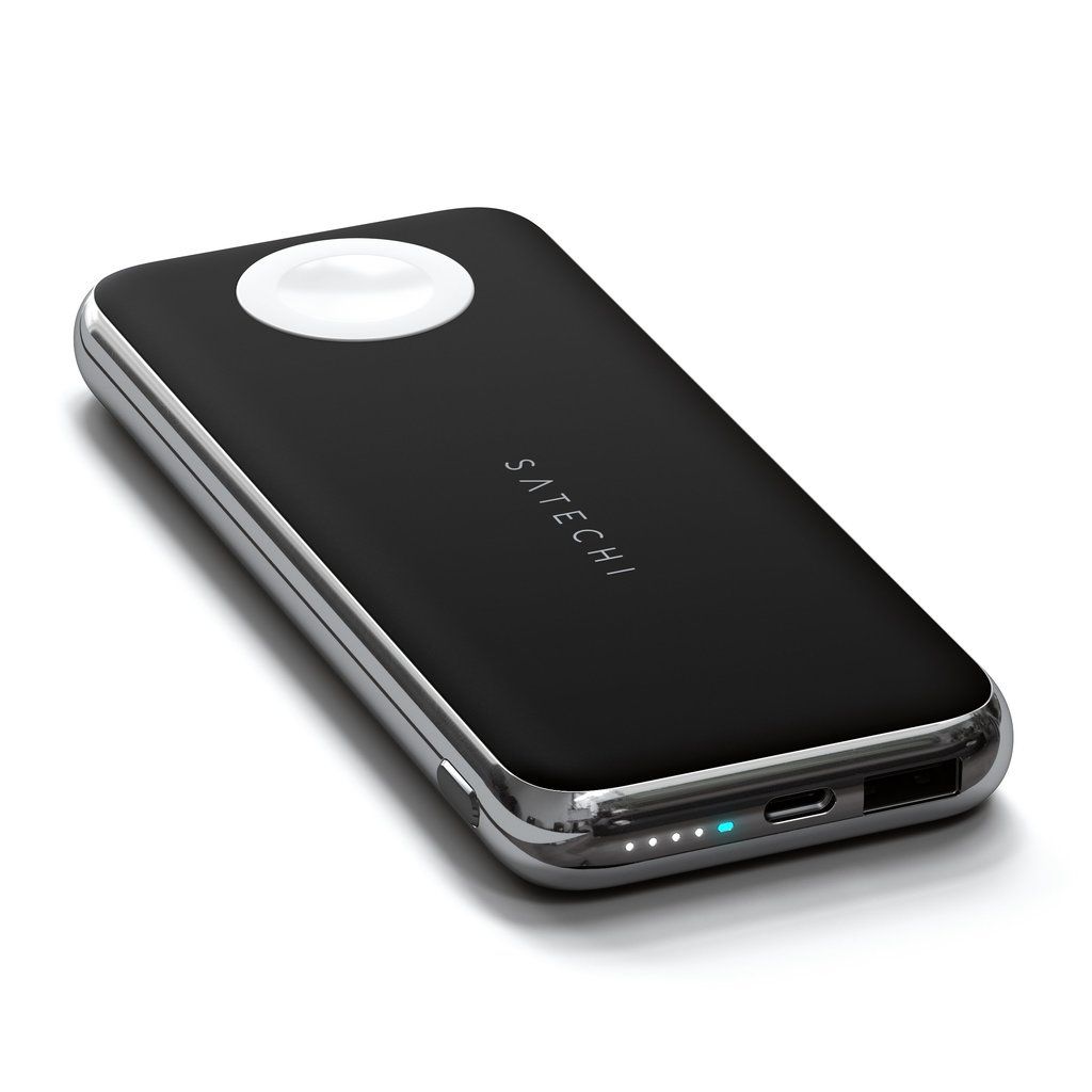 Satechi Quatro Wireless 10000mAh Power Bank Space Gray