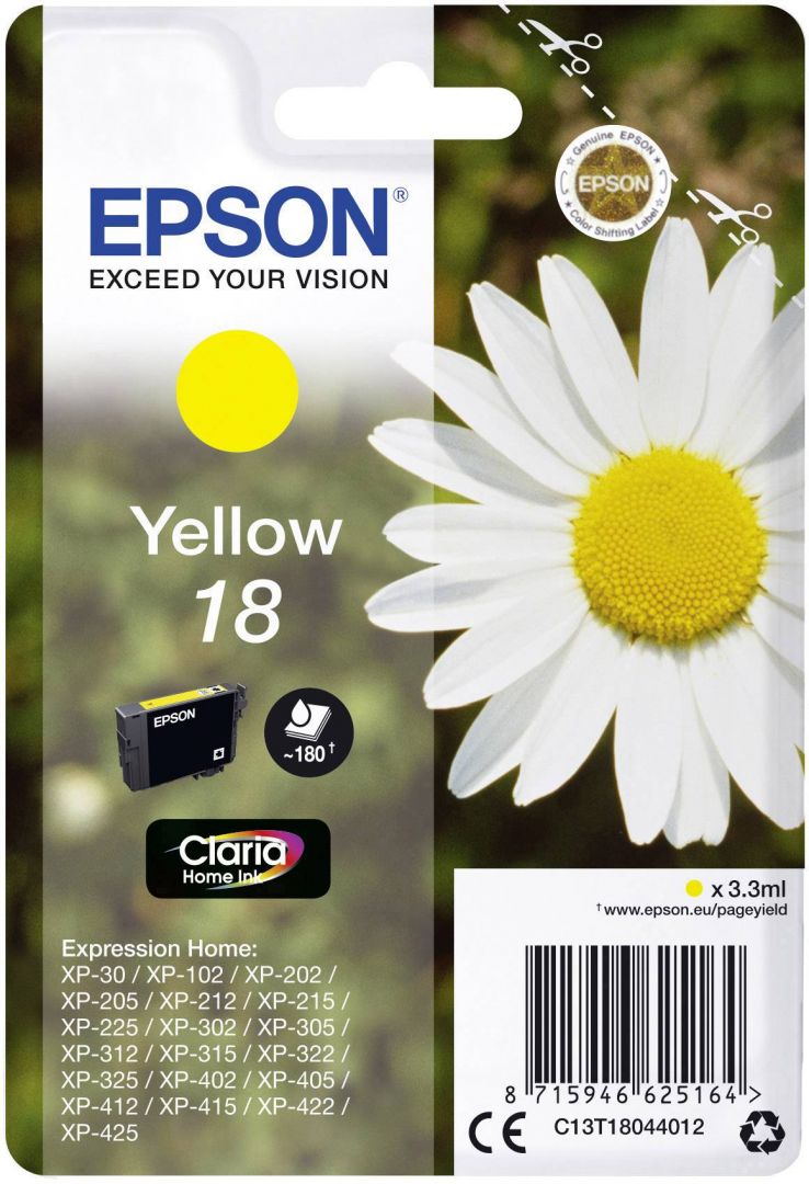 Epson T1804 Yellow