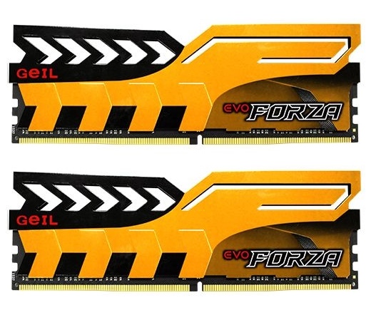 Geil 8GB DDR4 2400MHz Evo Forza Yellow Kit2 (2x4GB)