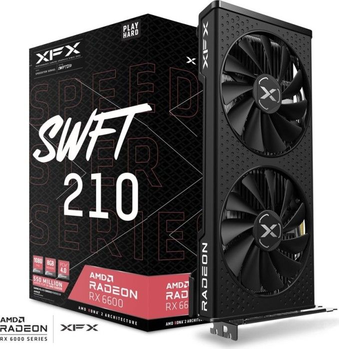 XFX RX 6600 8GB DDR6 Speedster SWFT 210