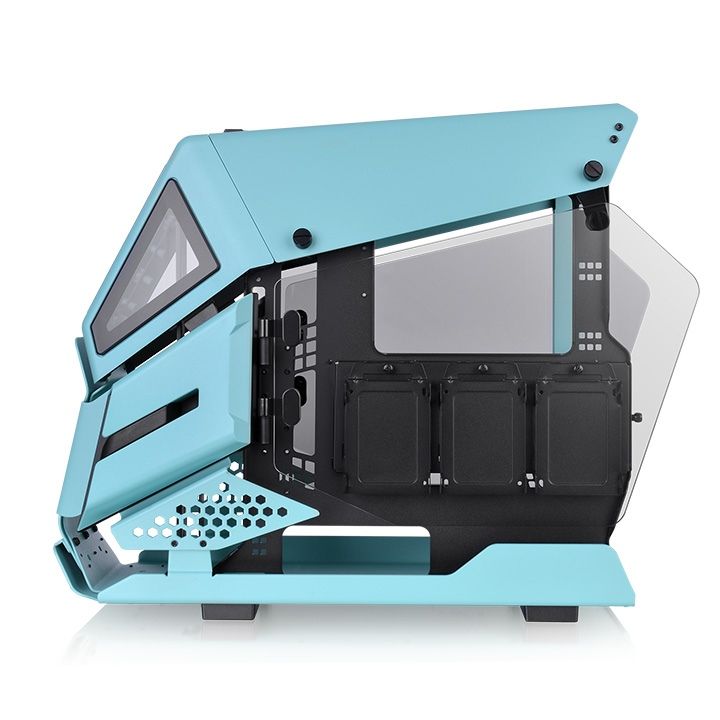 Thermaltake AH T200 Tempered Glass Turquoise