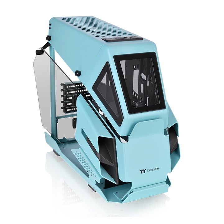 Thermaltake AH T200 Tempered Glass Turquoise