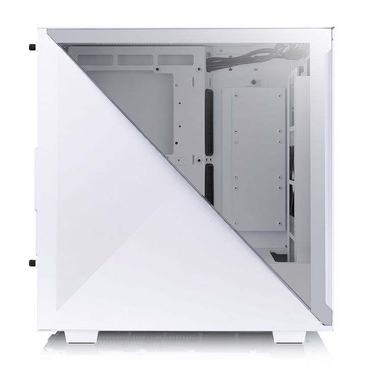 Thermaltake Divider 300 TG Air Snow Tempered Glass White