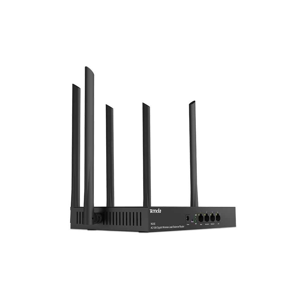 Tenda W20E AC1350 Gigabit Wireless Load Balance Router Black