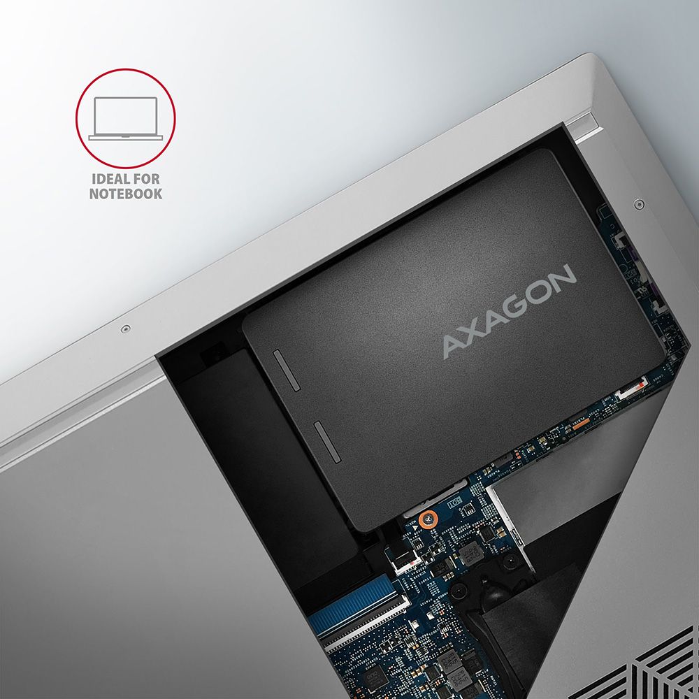 AXAGON RSS-M2B SATA M.2 box 2,5"