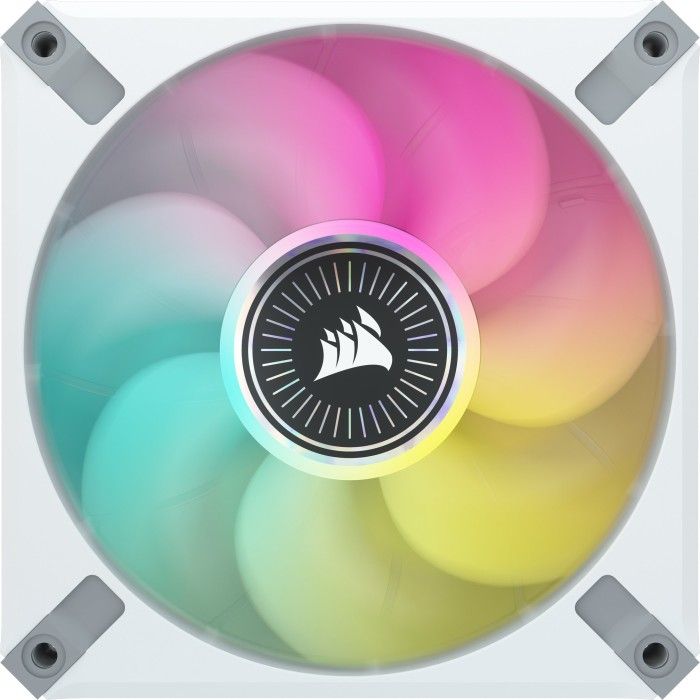 Corsair iCUE ML120 RGB ELITE Premium 120mm PWM Magnetic Levitation Fan White