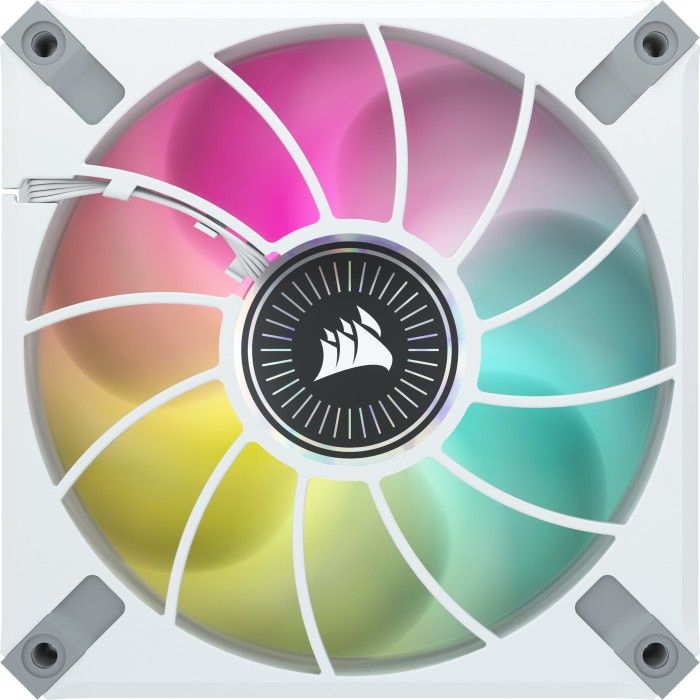 Corsair iCUE ML120 RGB ELITE Premium 120mm PWM Magnetic Levitation Fan White