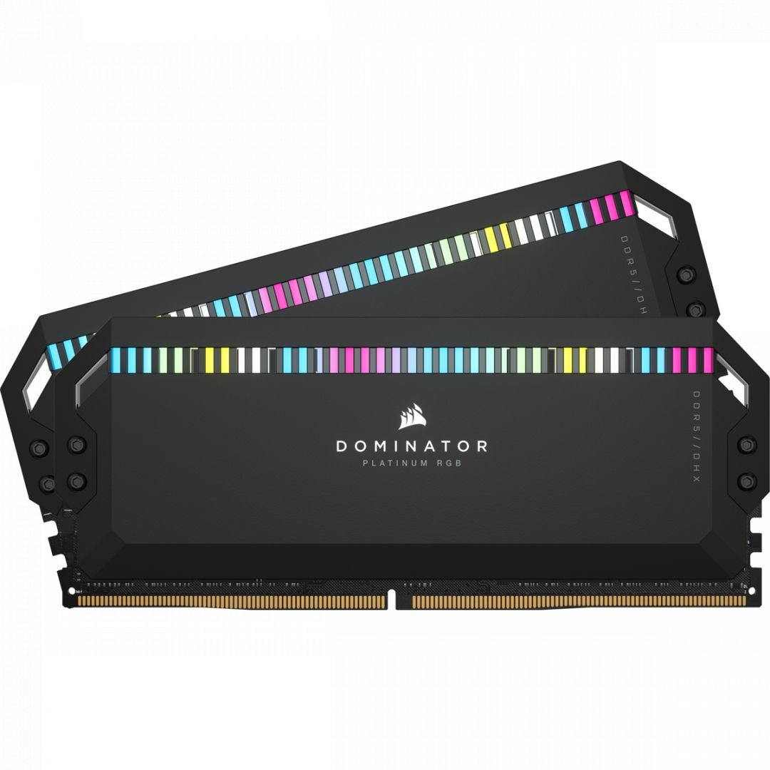 Corsair 32GB DDR5 6200MHz Kit(2x16GB) Dominator Platinum RGB Black