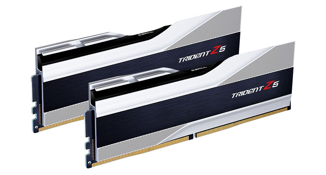 G.SKILL 32GB DDR5 6000MHz Kit(2x16GB) Trident Z5 Silver