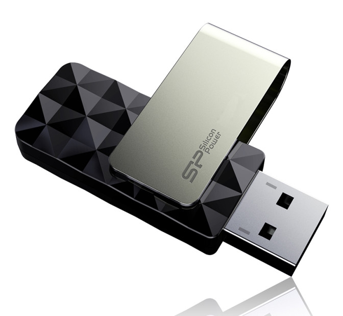 Silicon Power 128GB Blaze B30 USB3.0 Black