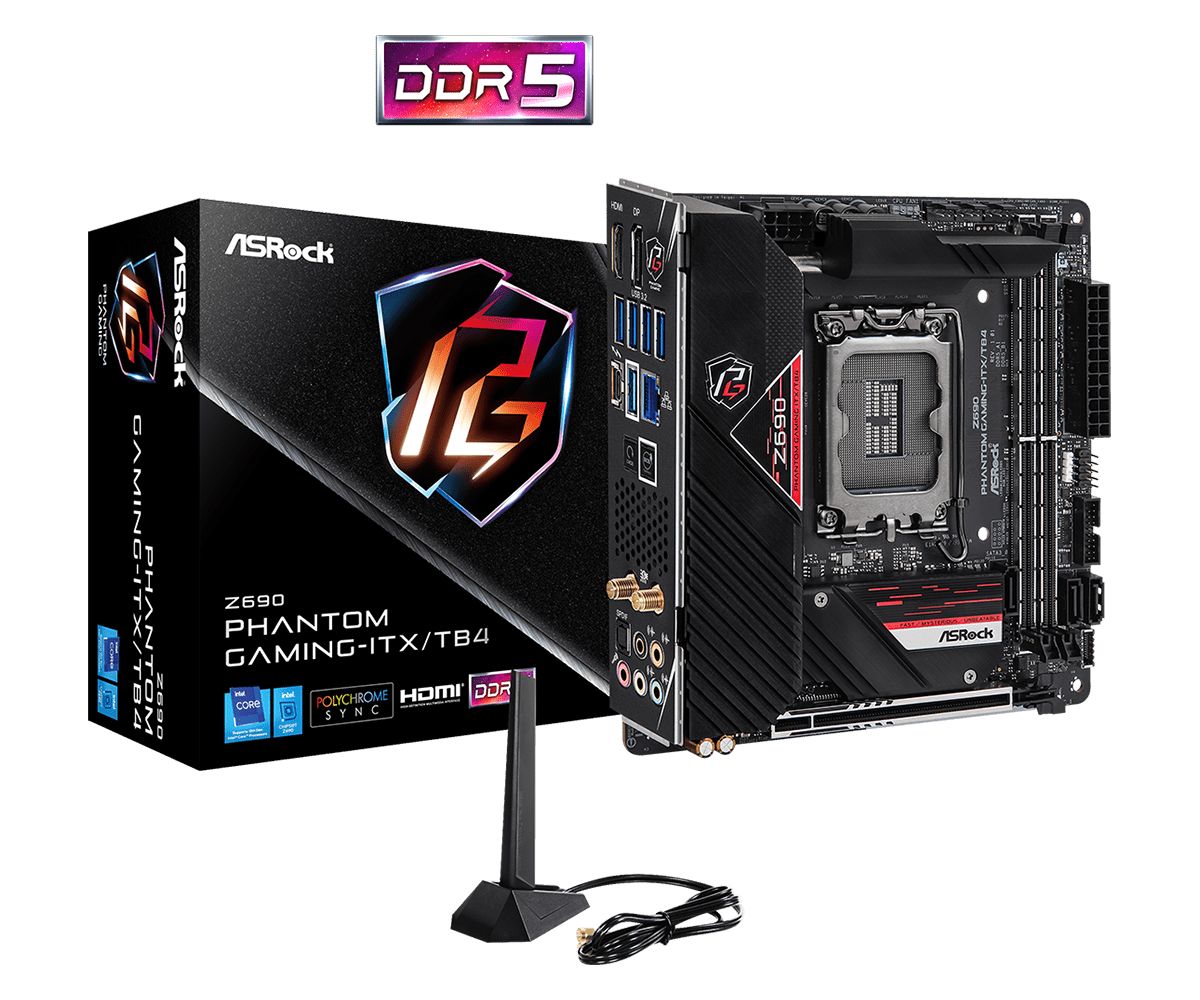 ASRock Z690 PHANTOM GAMING-ITX/TB4