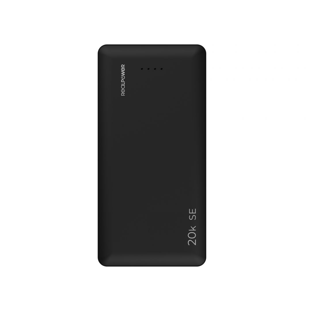 Realpower PB-20k SE 20000mAh PowerBank Black