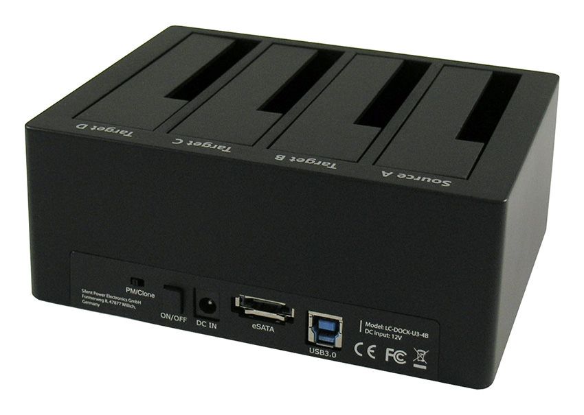 LC Power LC-DOCK-U3-4B HDD docking station