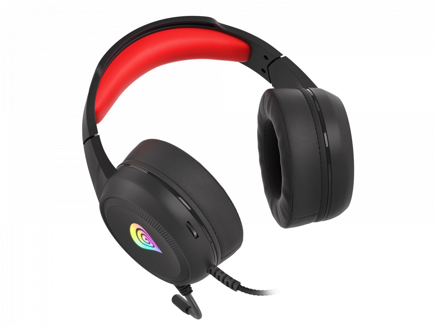 Genesis Neon 200 RGB Gaming Headset Black/Red