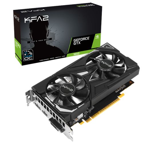 KFA2 GeForce GTX 1650 4GB GDDR6 EX 1-Click OC