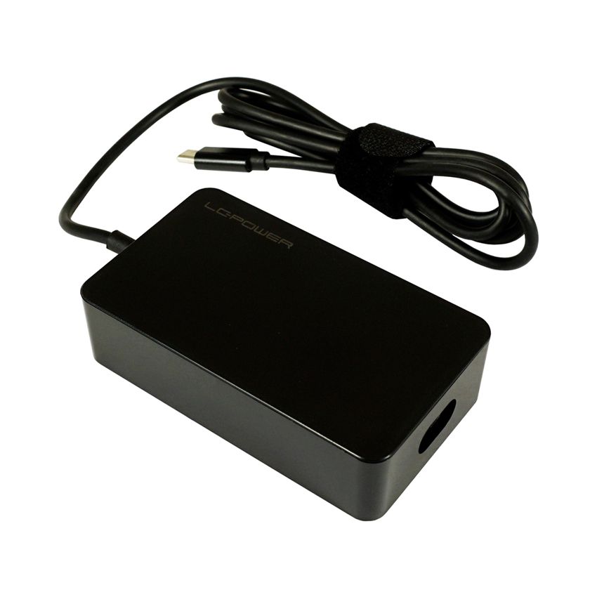 LC Power  LC-NB-PRO-65-C USB-C Notebook Power Adapter Black