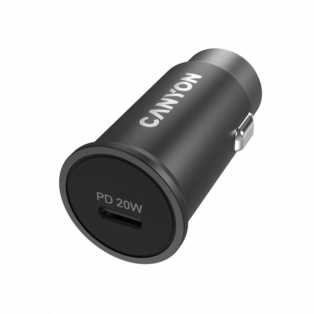 Canyon CNS-CCA20B 20W Car Charger Black