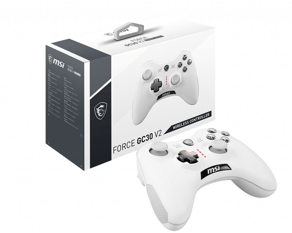 Msi Force GC30 V2 Wired/Wireless Gamepad White