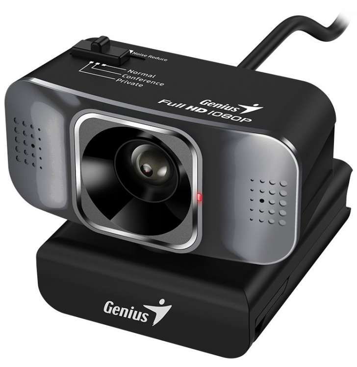 Genius Facecam Quiet Webkamera Iron Grey