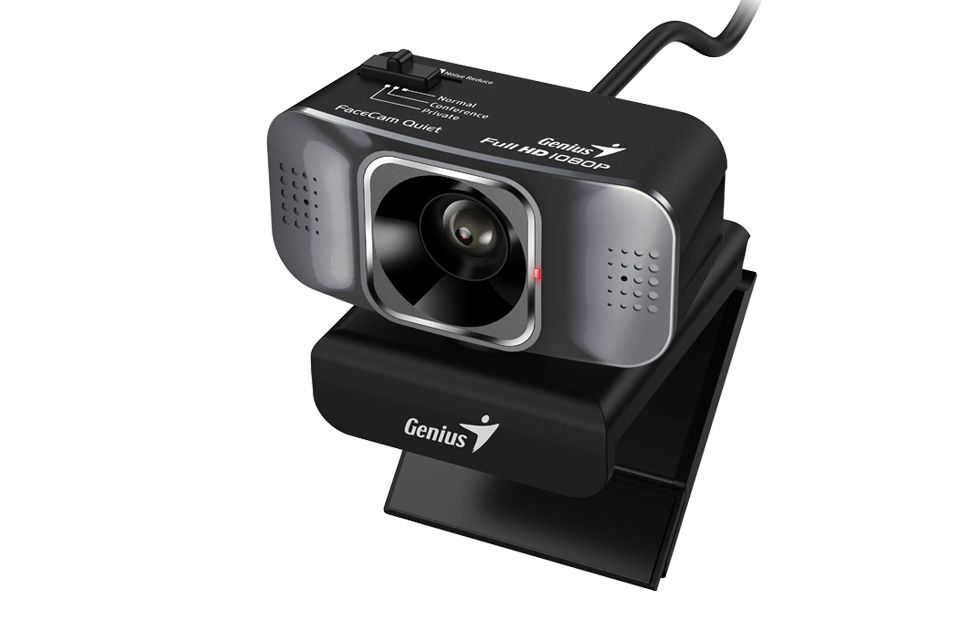 Genius Facecam Quiet Webkamera Iron Grey