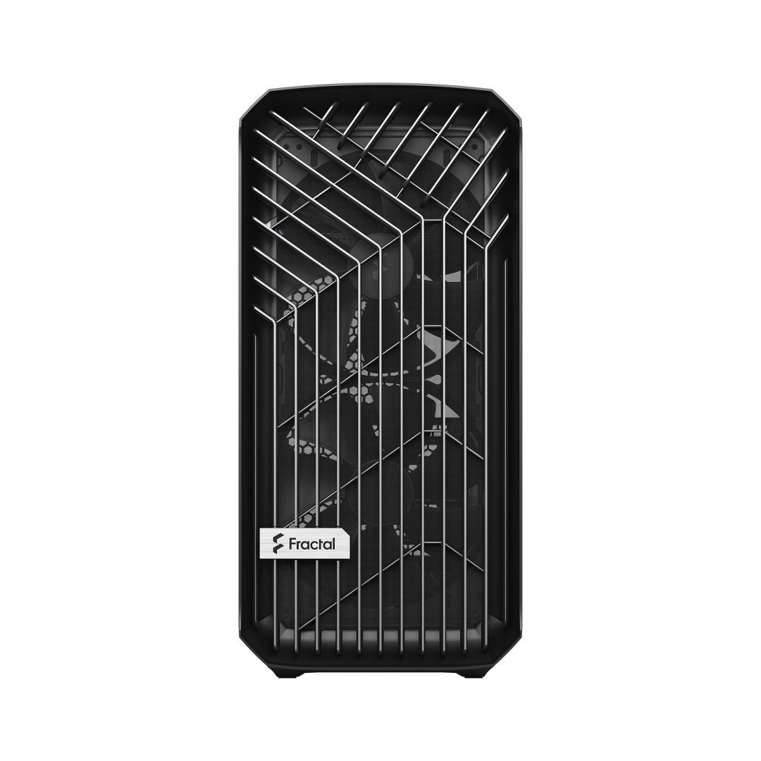 Fractal Torrent Compact Tempered Glass Black