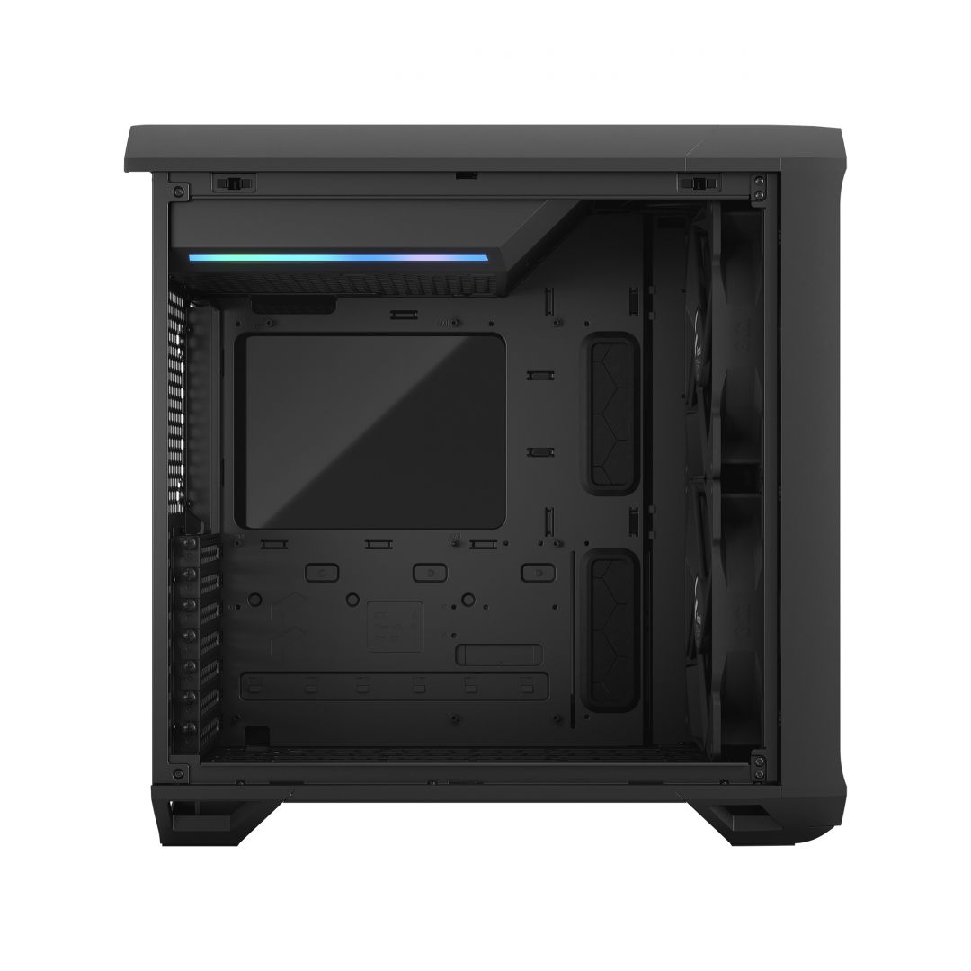 Fractal Torrent Compact Tempered Glass Black